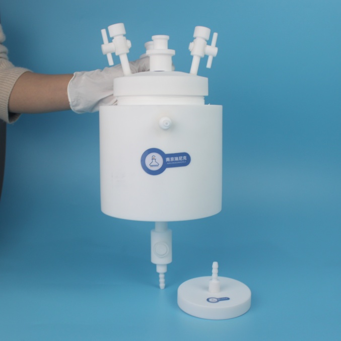 雙層夾套反應釜四氟PTFE燒瓶反應裝置